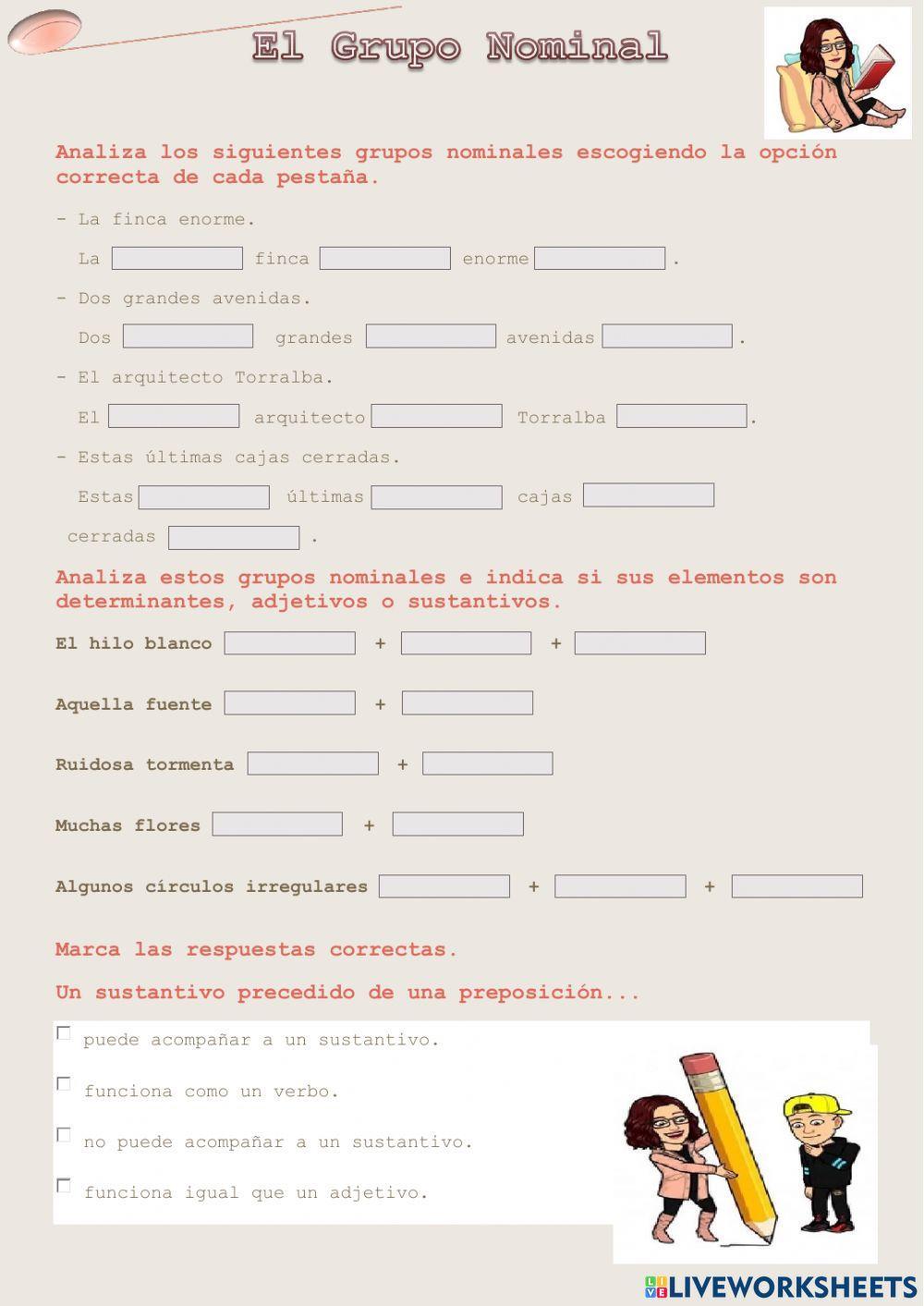 Grupo Nominal Grupo Nominal
