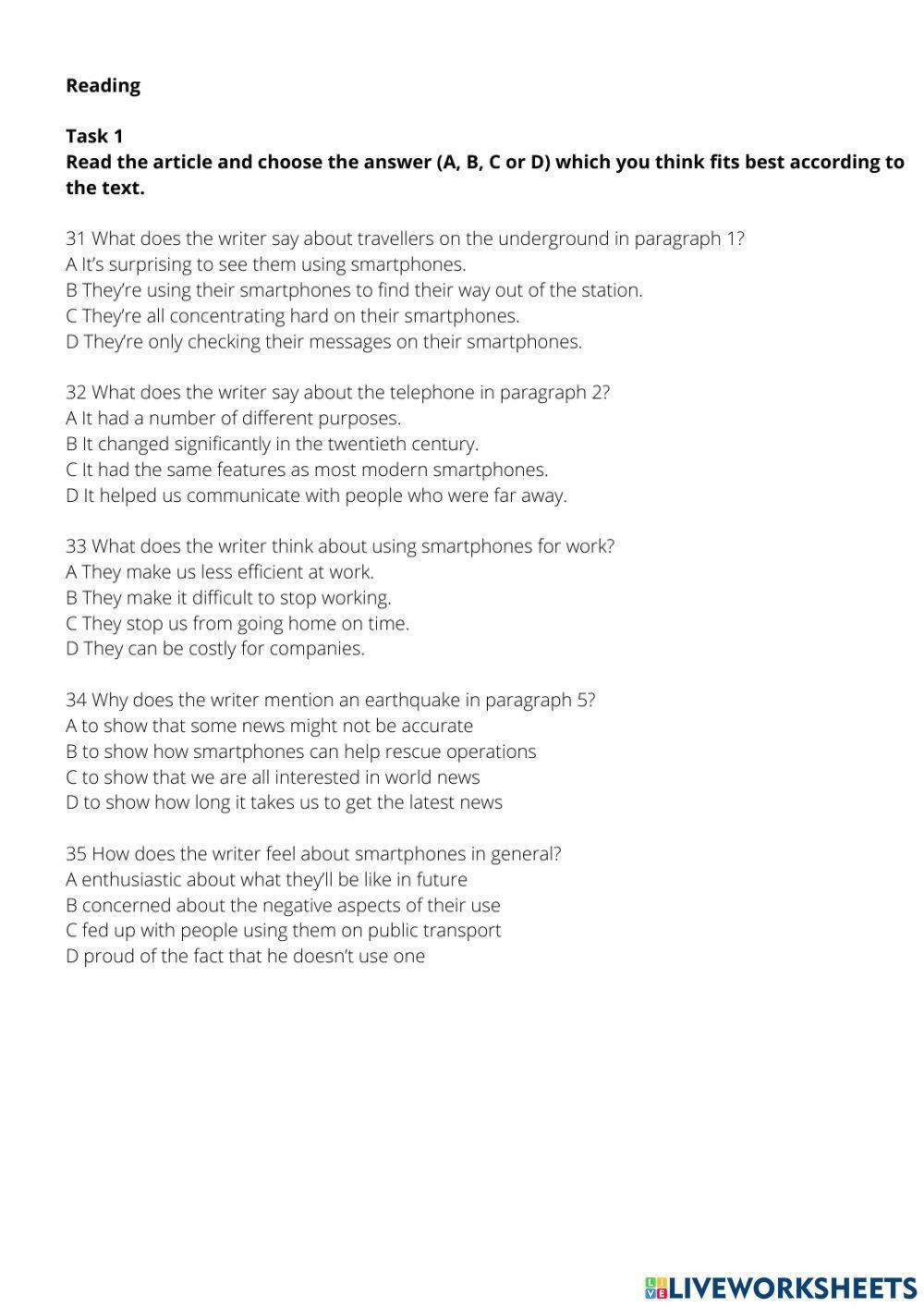 Gold exp b1+ - final test units 6-9