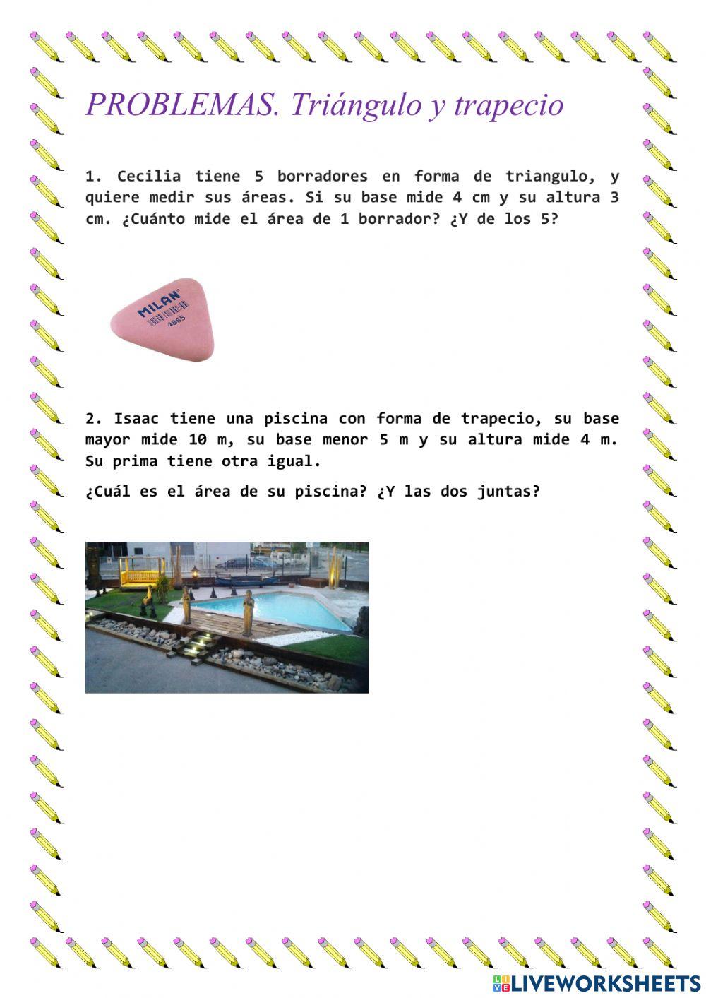 Triángulo y trapecio