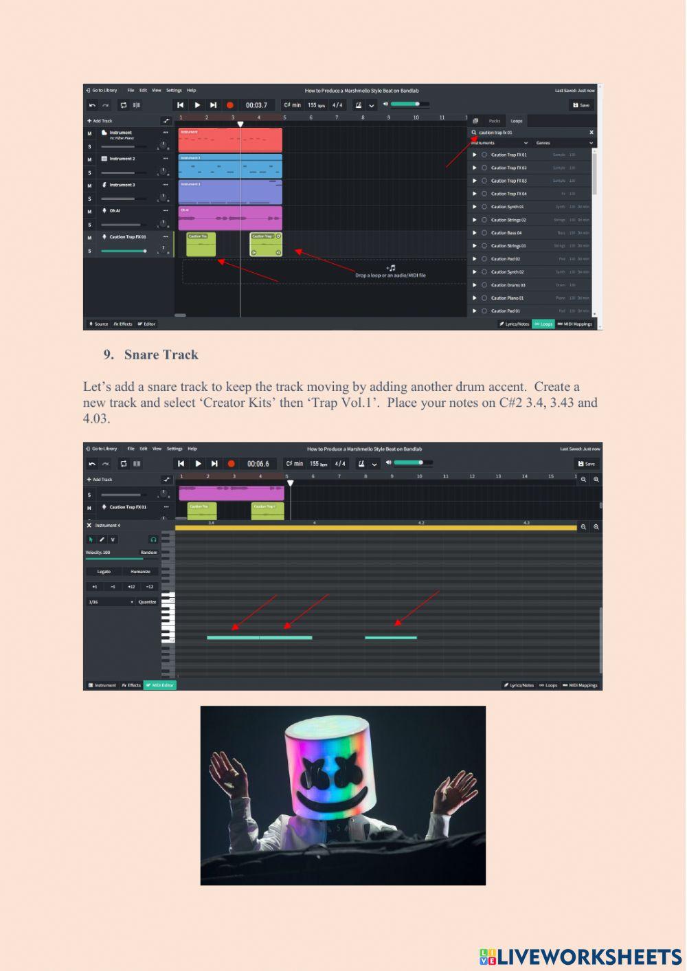 How to Produce a Marshmellow Style Beat on Bandlab