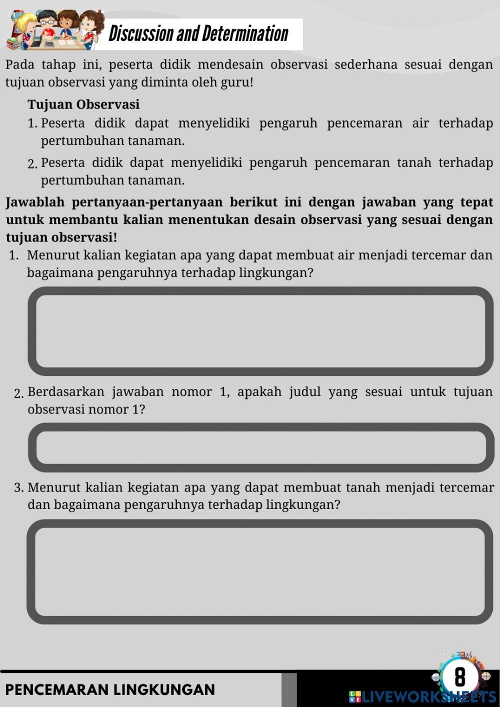 LKPD Pencemaran Lingkungan Bagian 1