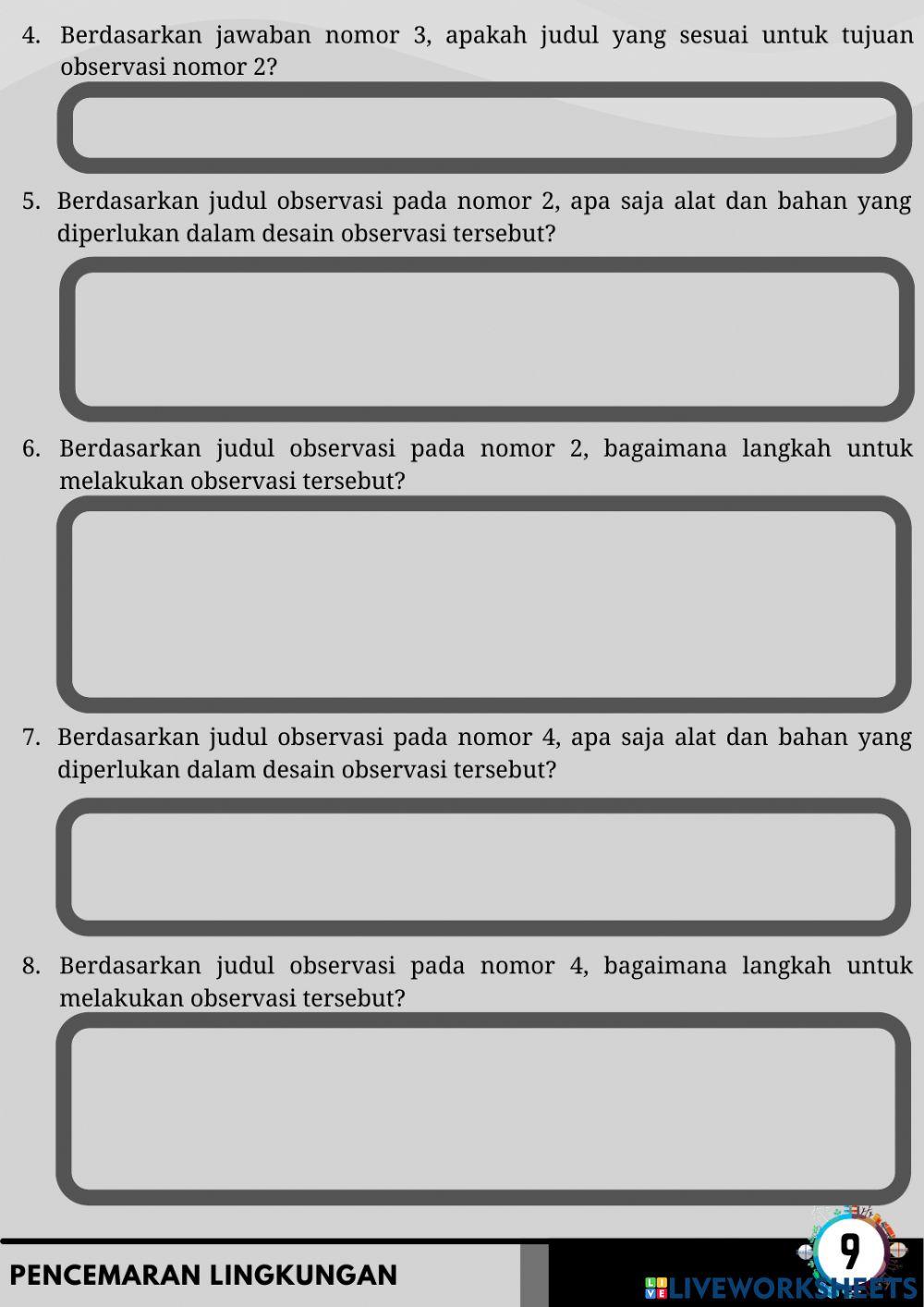 LKPD Pencemaran Lingkungan Bagian 1