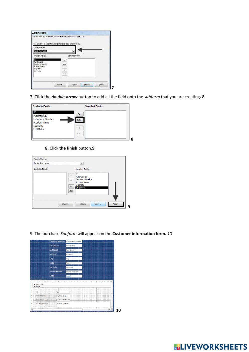 Lesson 2 Relationship and Forms