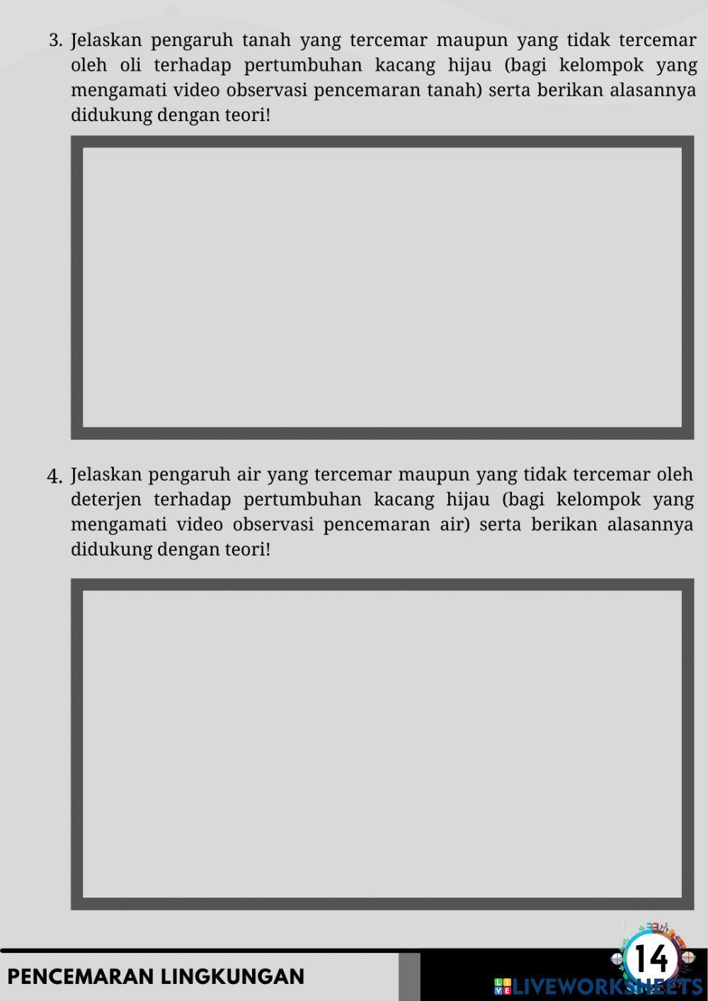 LKPD Pencemaran Lingkungan Bagian 3