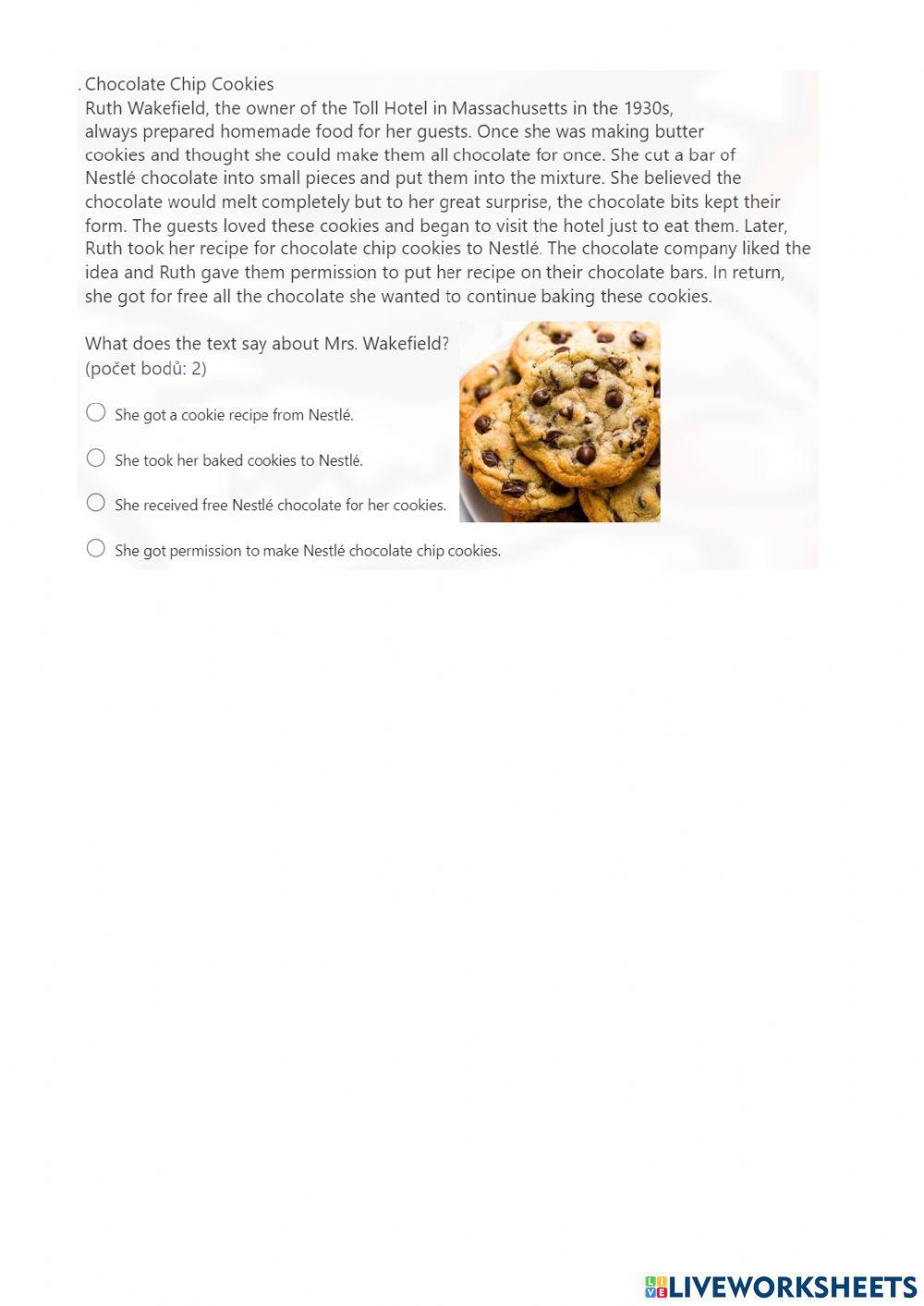 Food - short articles