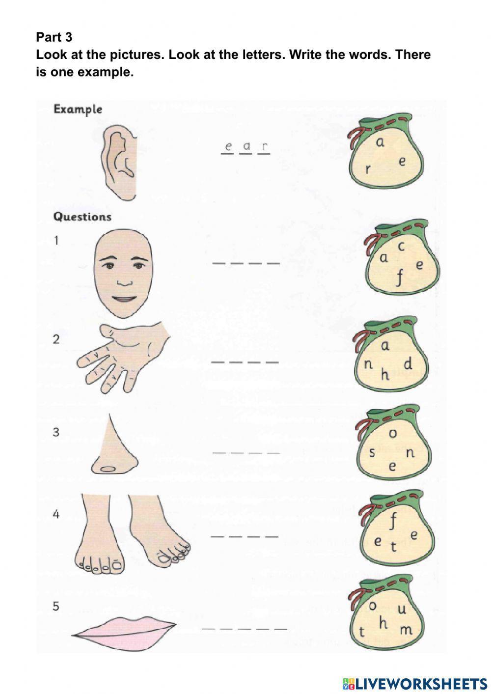 Test 1 Reading and Writing part