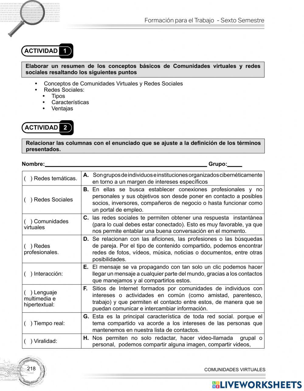 Comunidades Virtuales