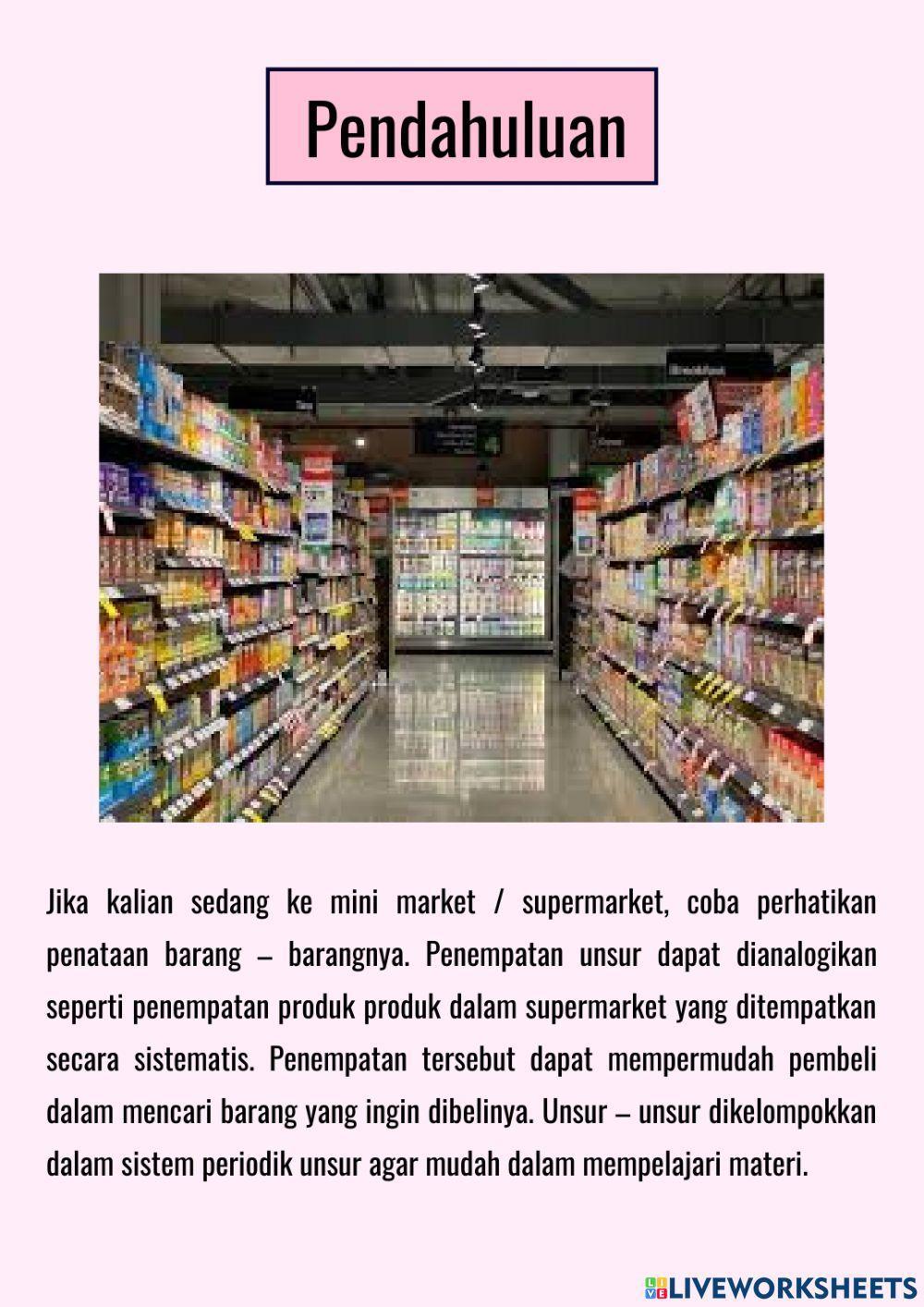 Sistem Periodik Unsur Bagian 5