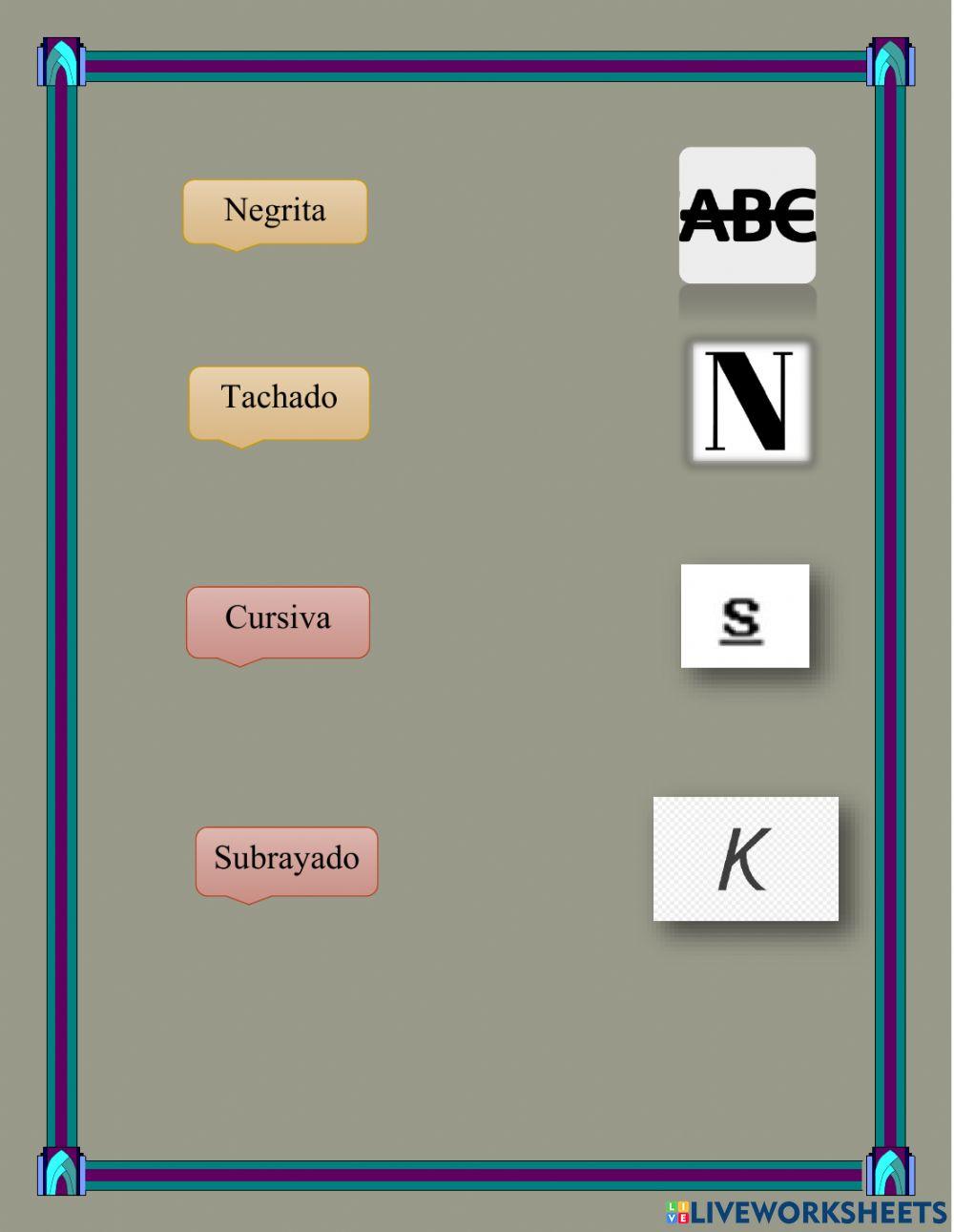 Cuestionario de Word