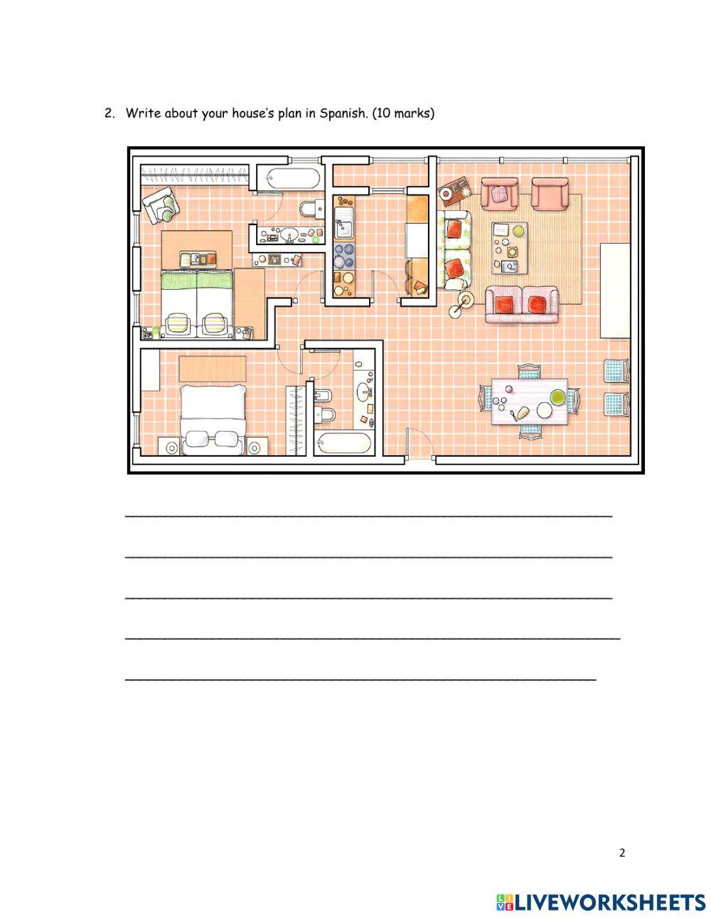 La partes de la casa en espanol