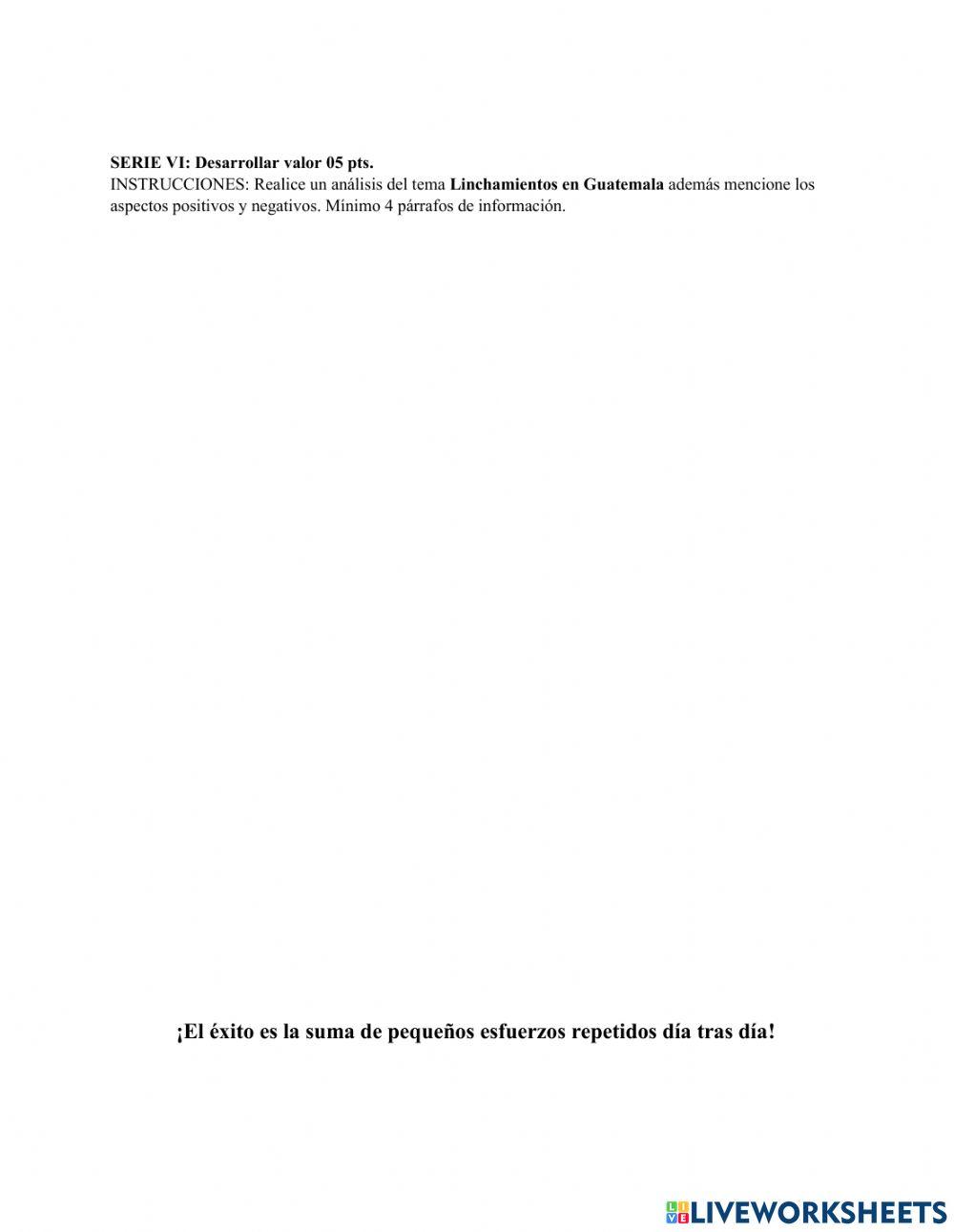 Evaluación Etica Segundo Bimestre