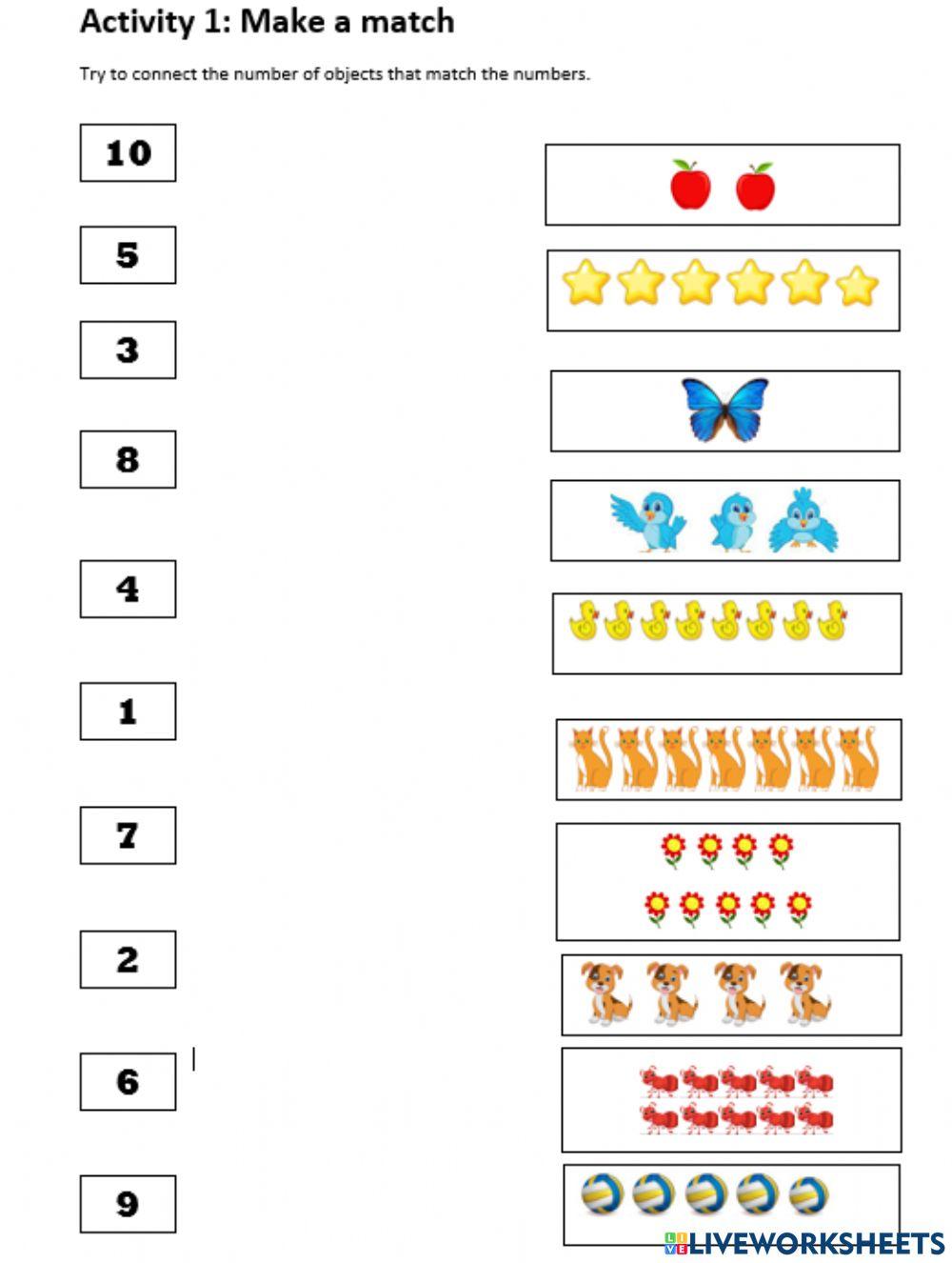 Can you count the correct numbers?