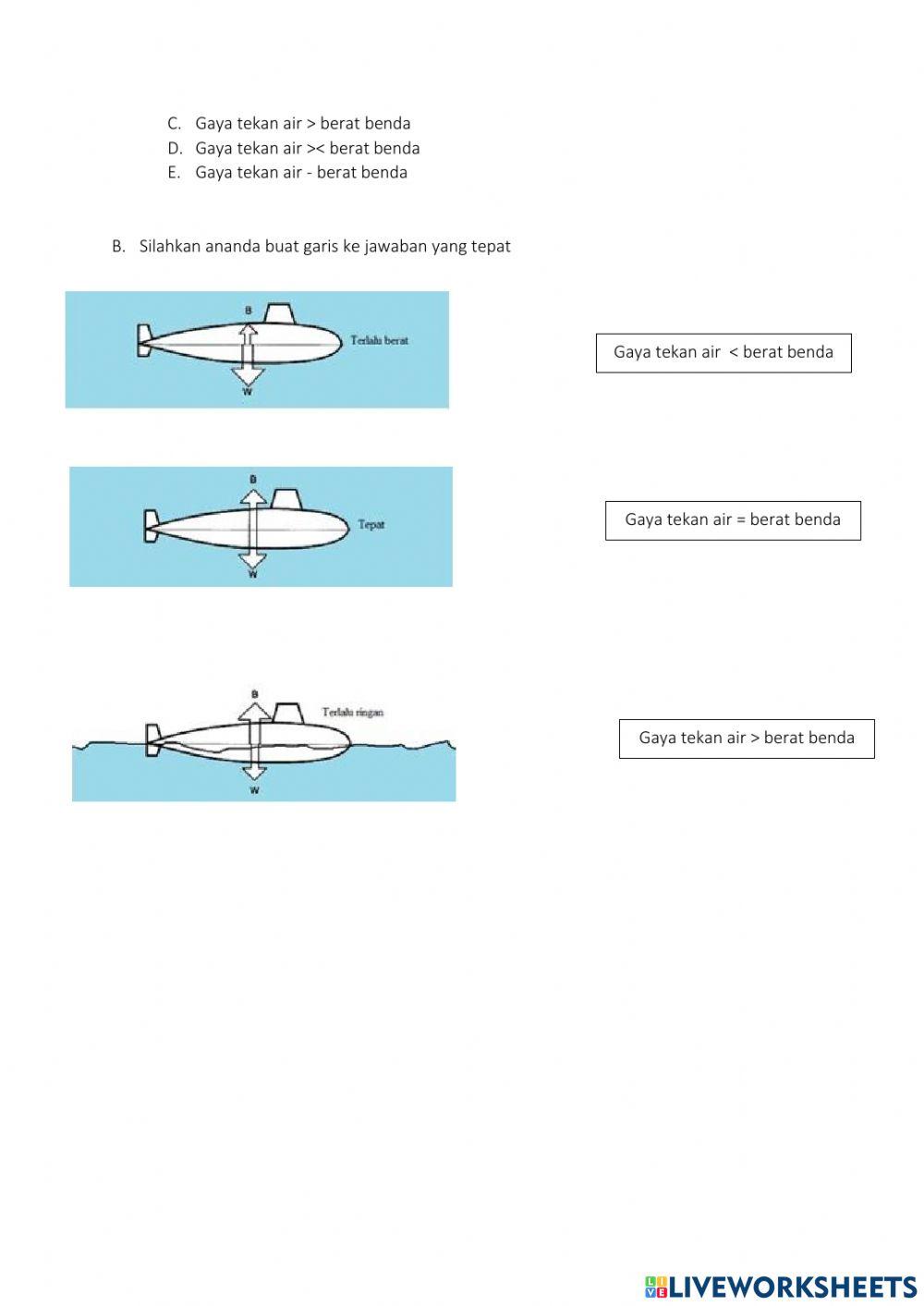 E-lkpd Hukum Archimedes