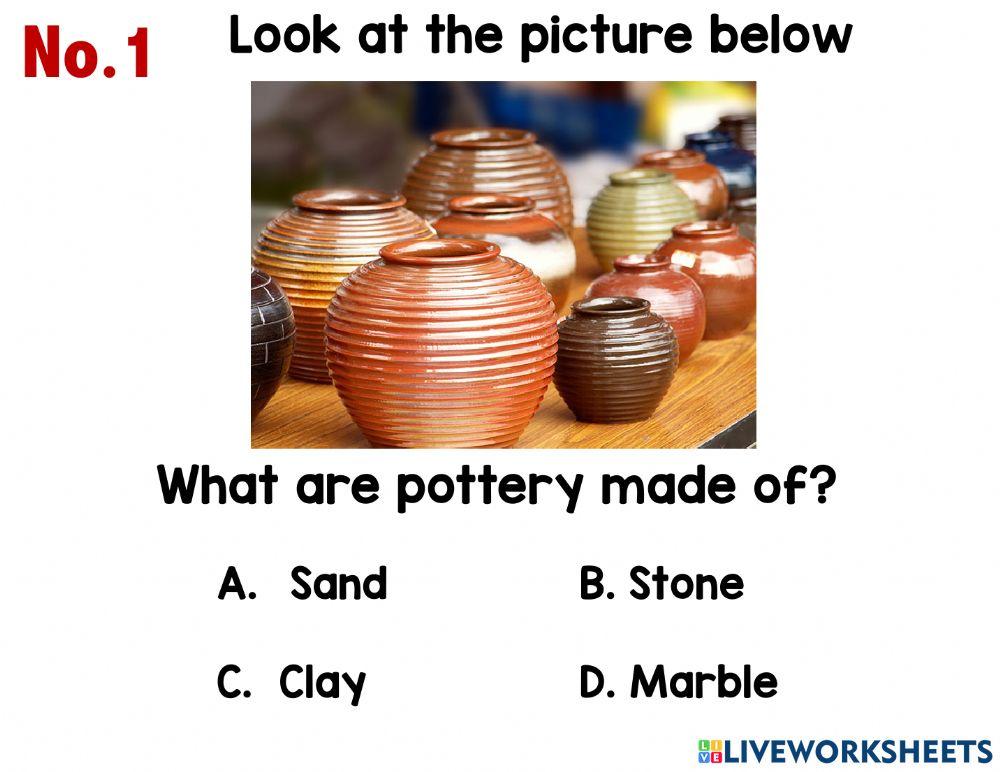 Rocks homework