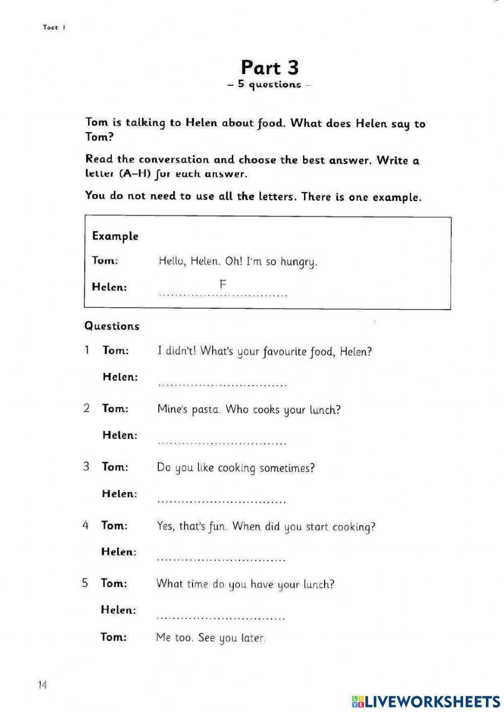 FLYERS READING AND WRITING