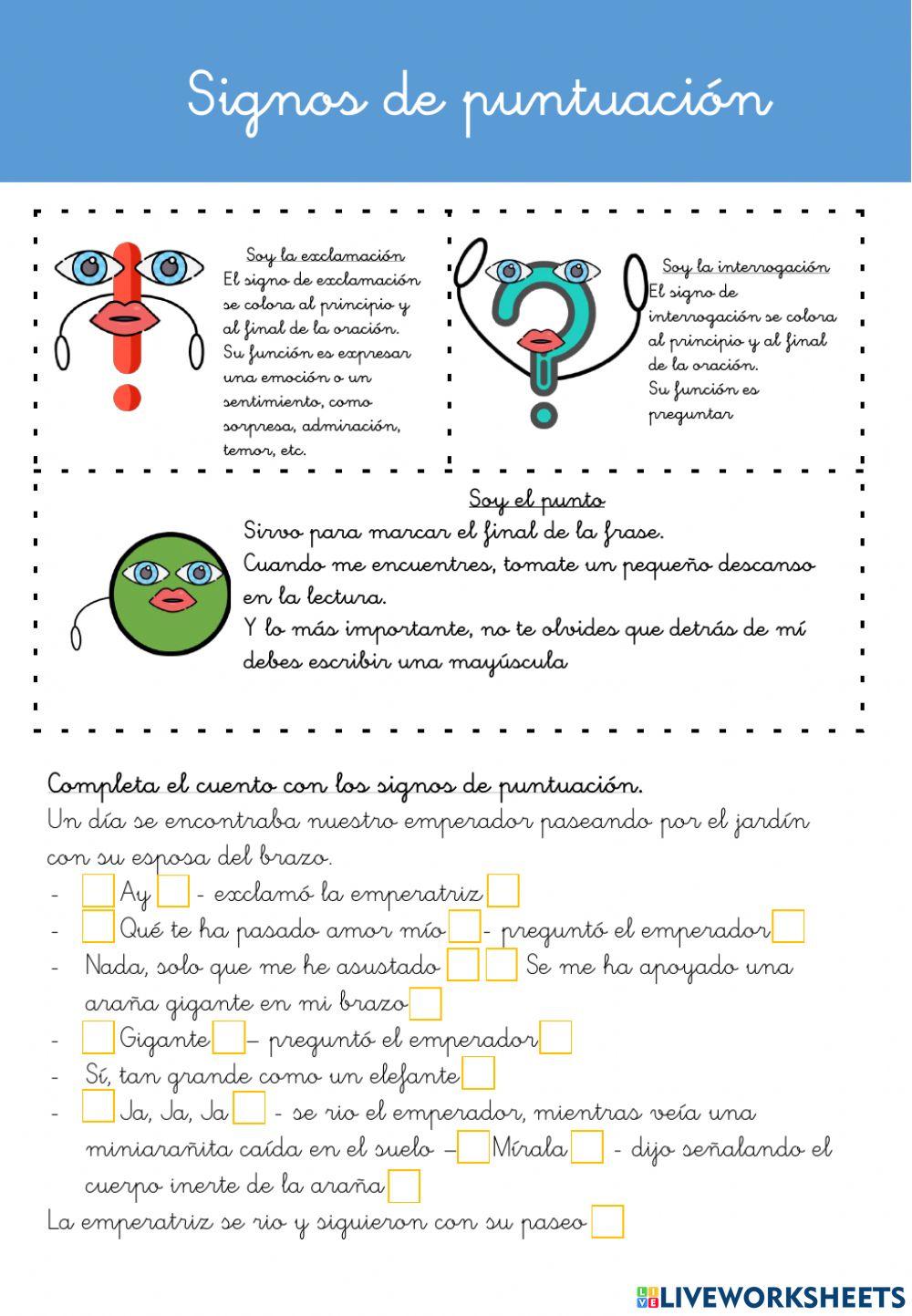 Signos de puntuación