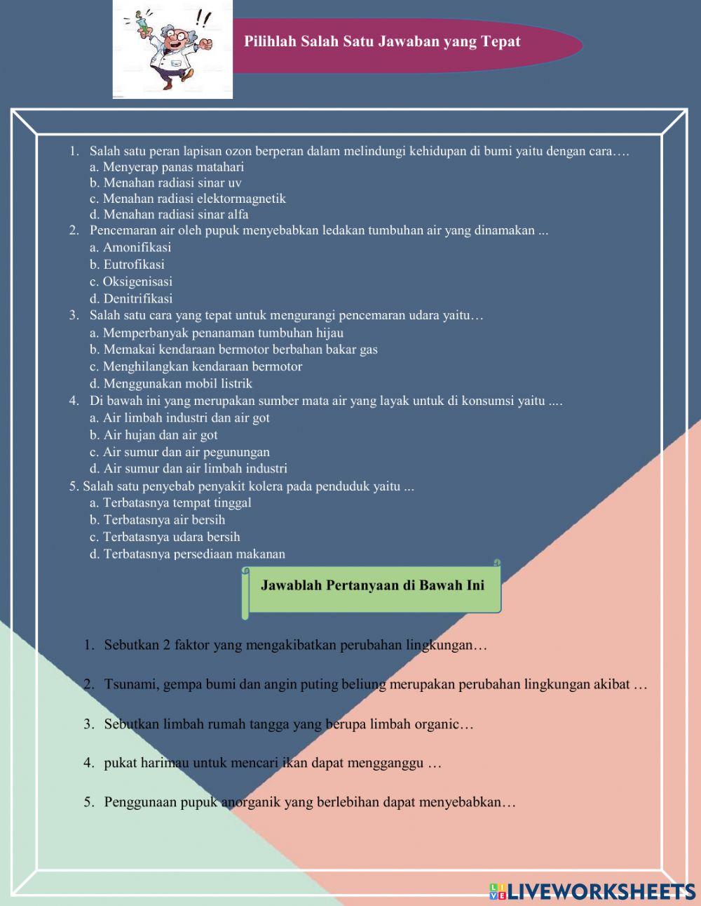 Pencemaran Lingkungan