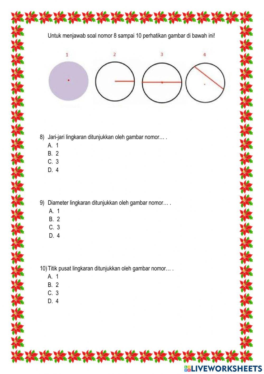 Ujian Sekolah Muatan Matematika Ujian Sekolah Muatan Matematika