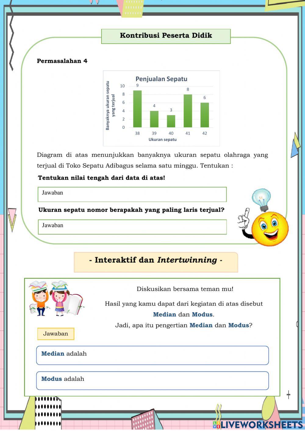 Bahan Ajar Median dan Modus (LKPD 3)