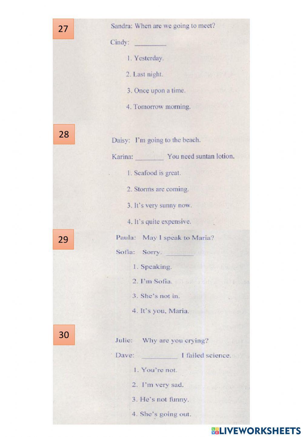 Evaluation knowledge