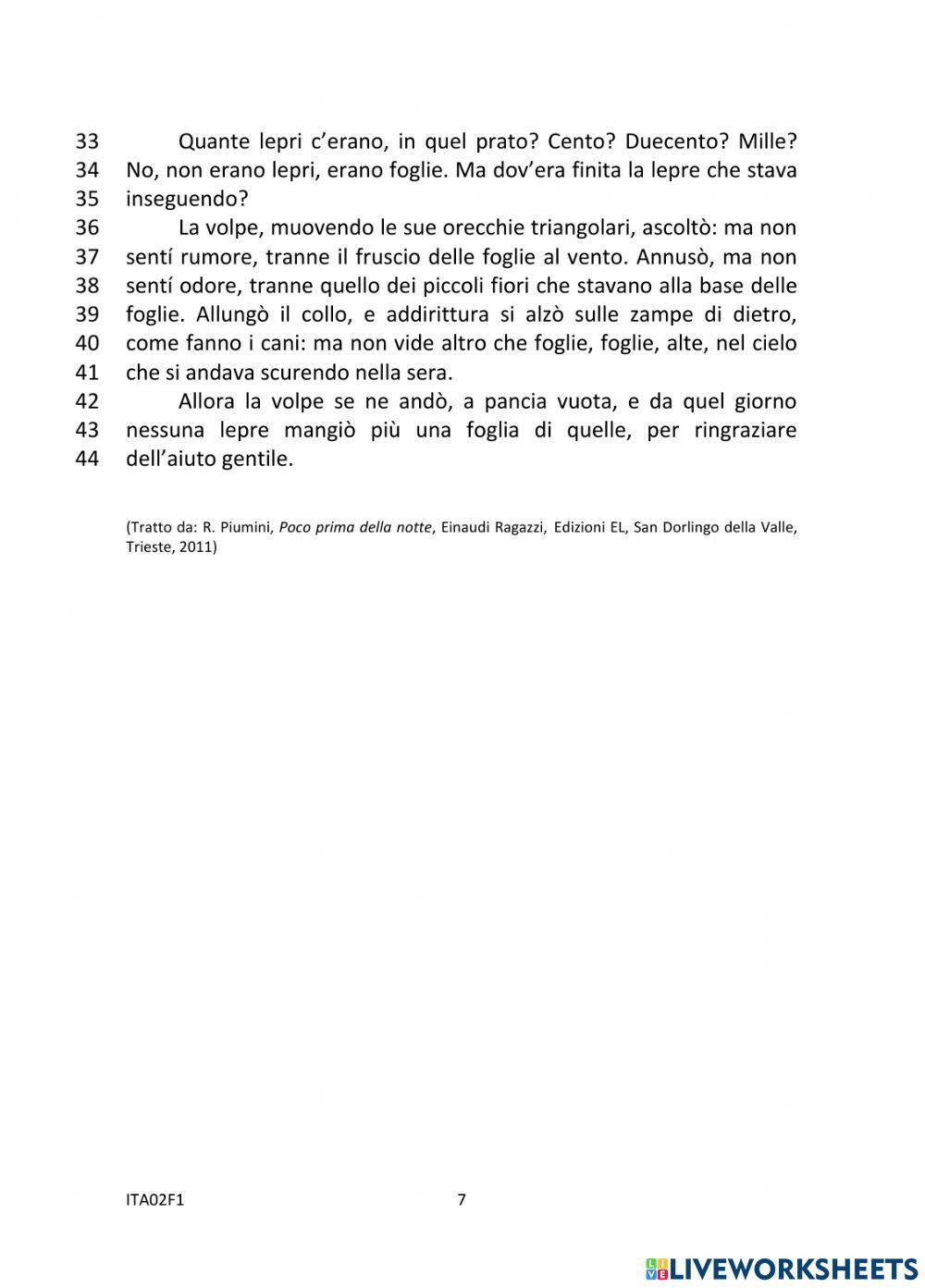 Prova invalsi 2015-16 parte 1