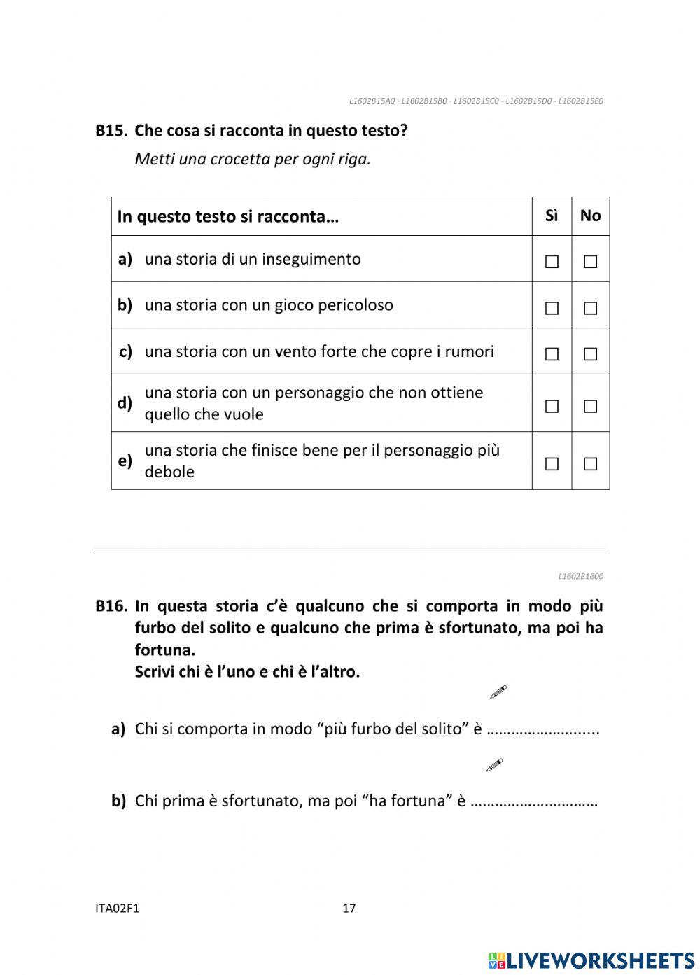 Prova invalsi 2015-16 parte 2