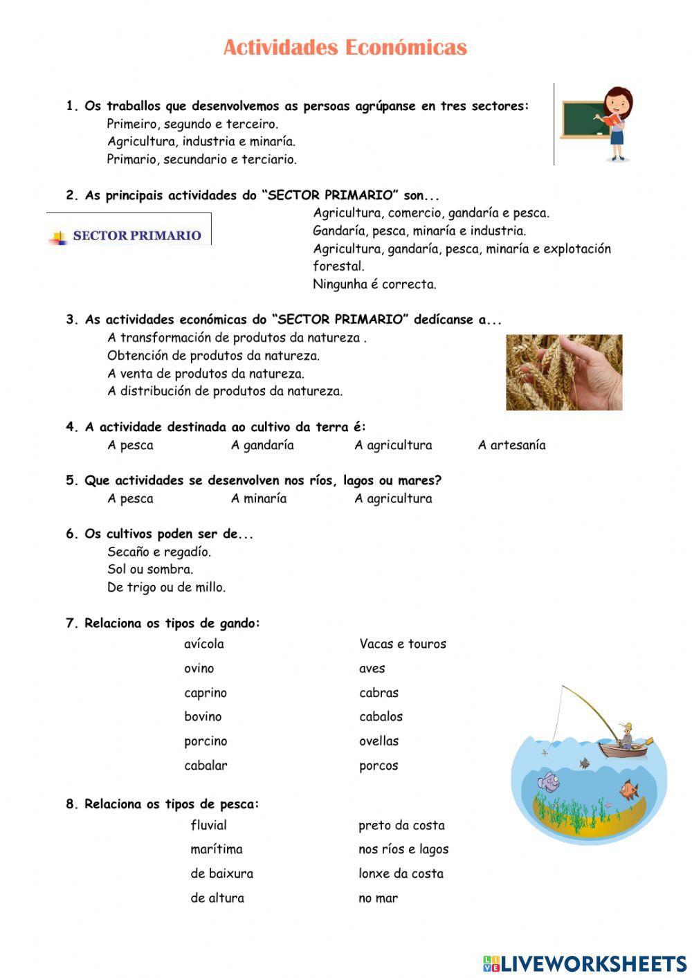 Actividades económicas