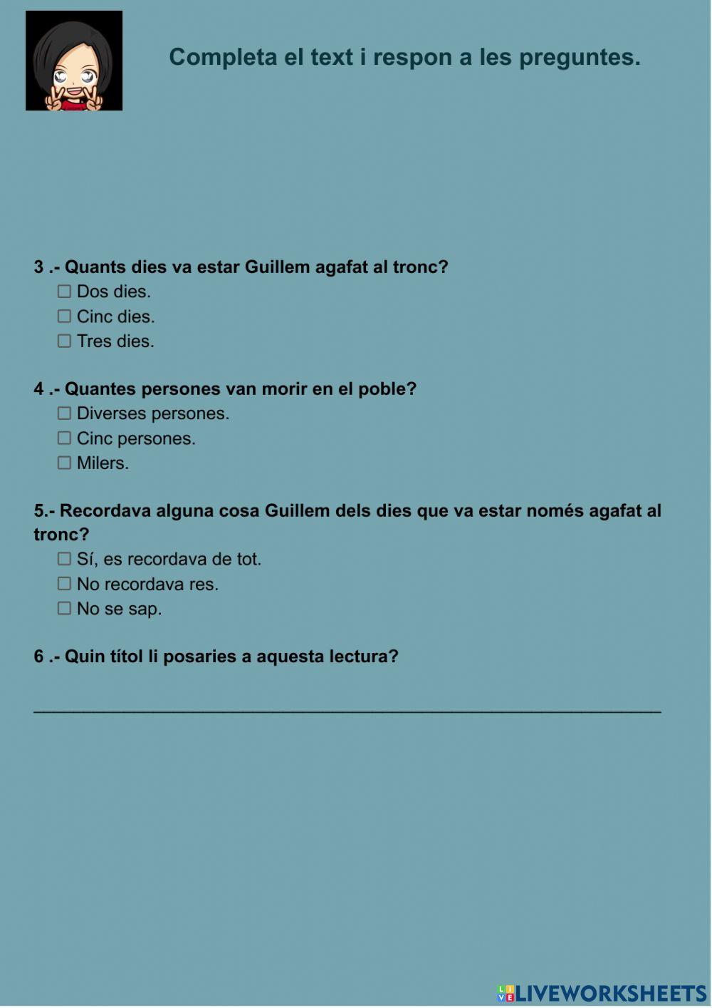 Comprensió lectora 06