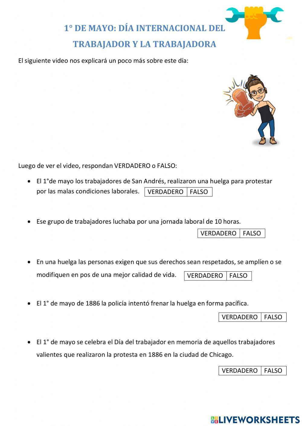 Día de los trabajadores y trabajadoras