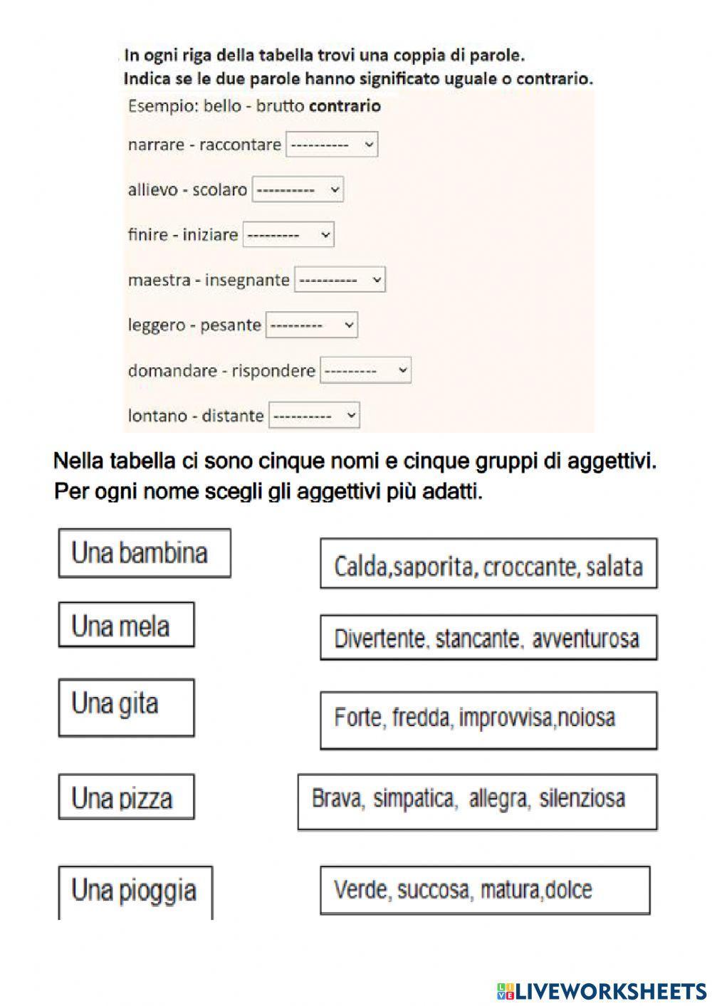 Grammatica INVALSI Grammatica INVALSI