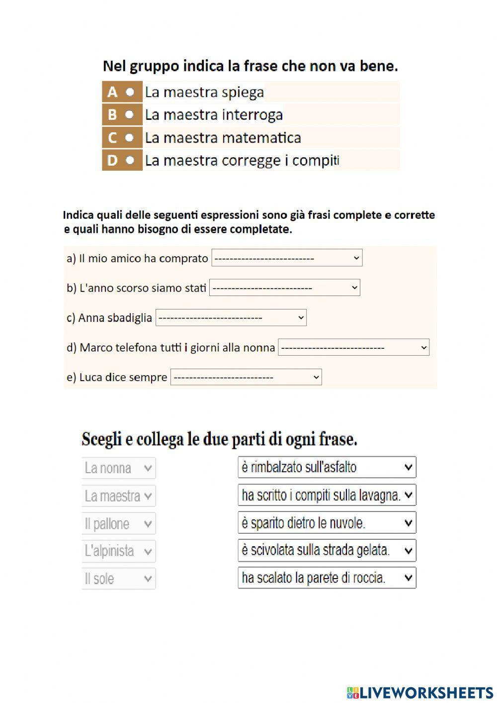 Grammatica INVALSI