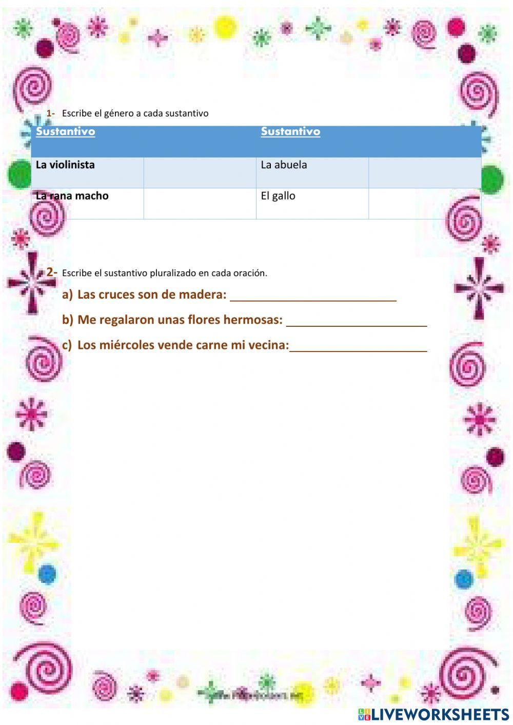 Trimestral de lenguaje