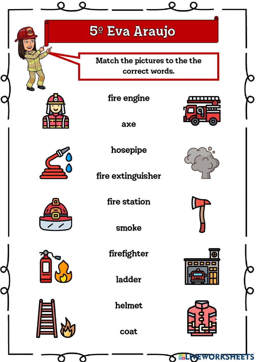 Firefighting vocabulary