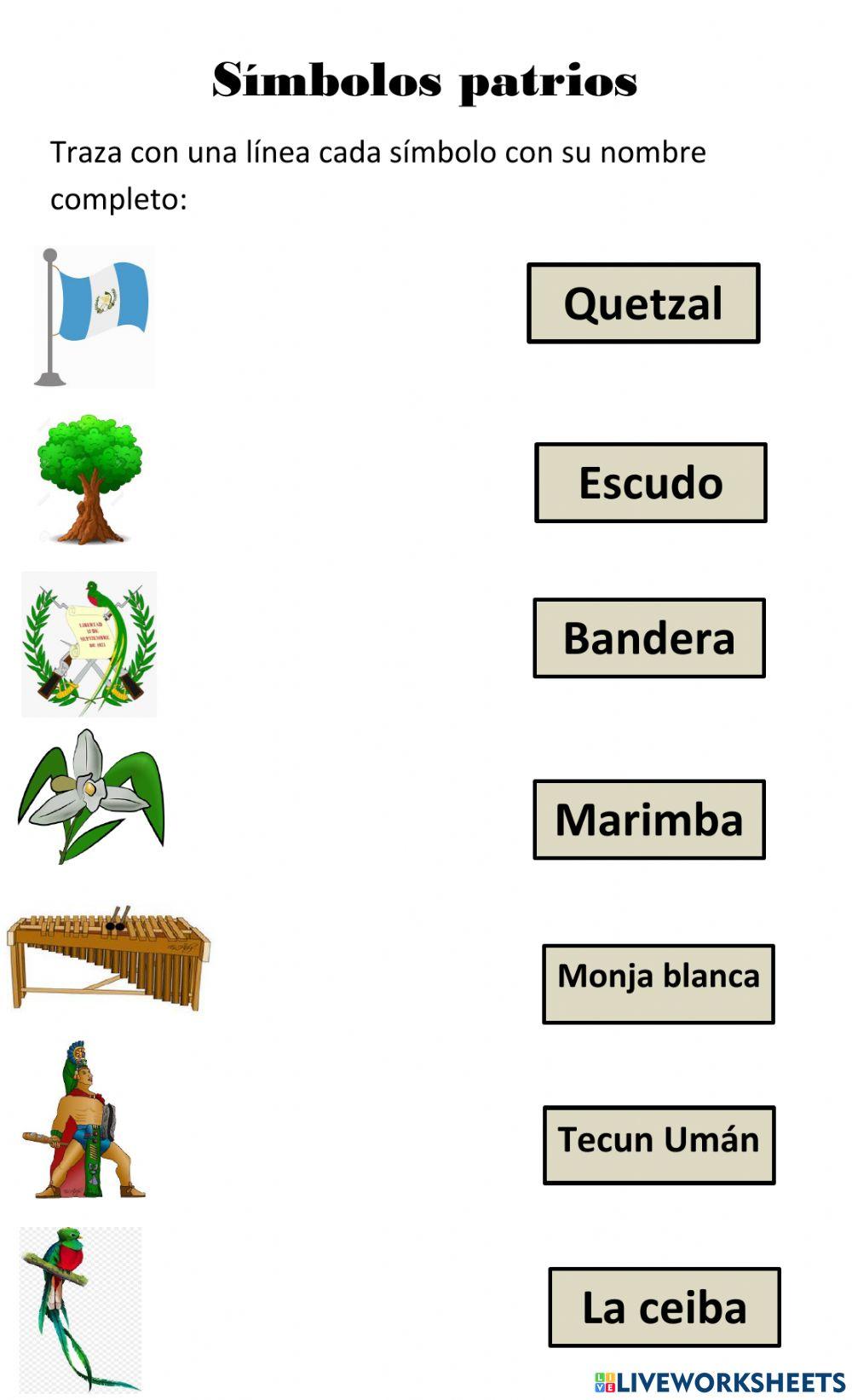 Los símbolos patrios