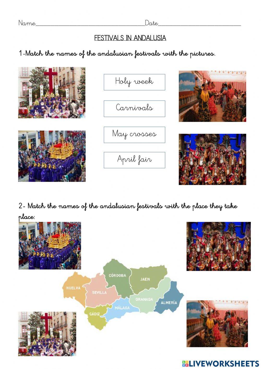 Festivals in Andalusia