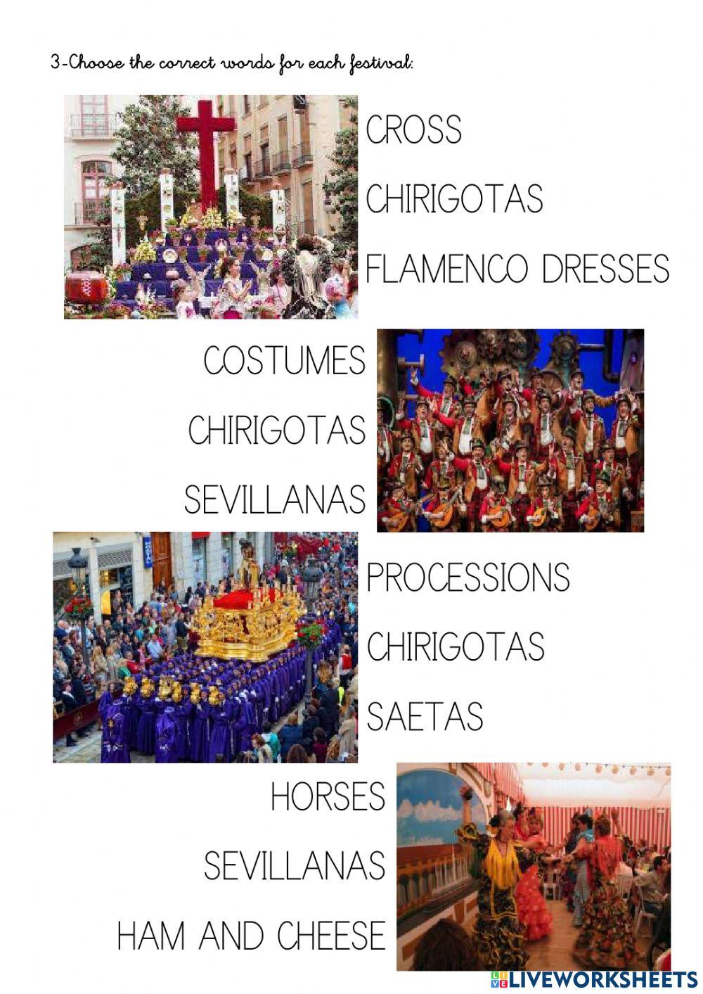 Festivals in Andalusia