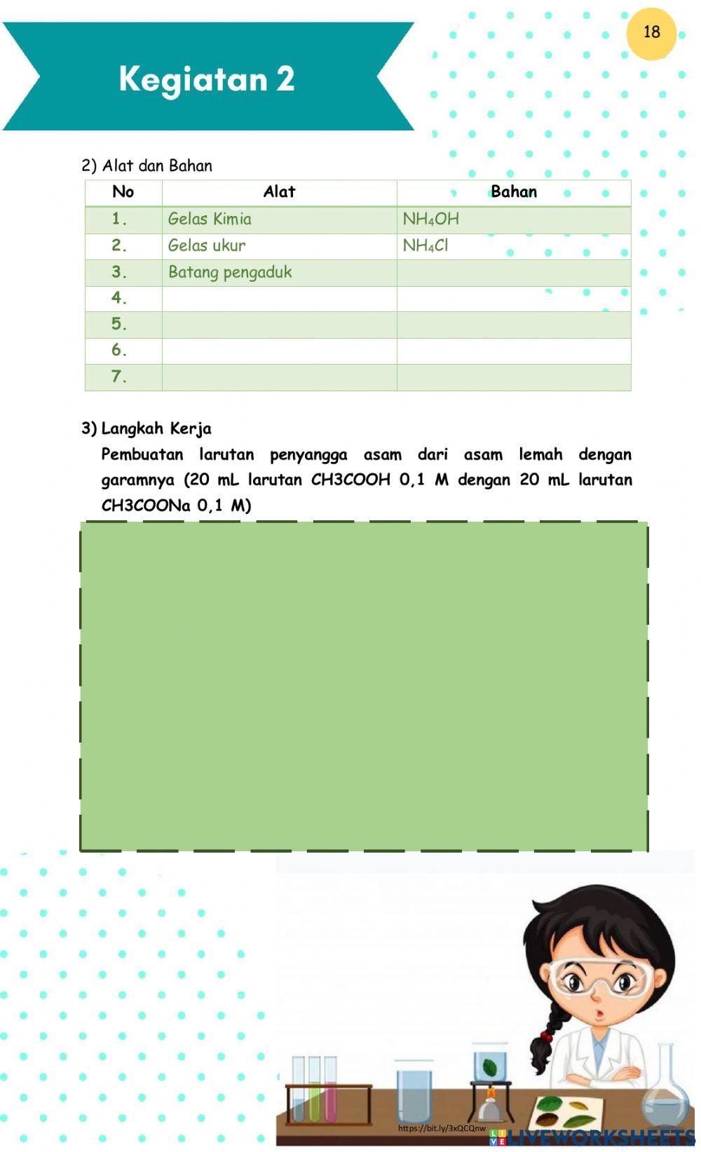 LKPD Larutan Penyangga (keg 2) LKPD Larutan Penyangga (keg 2)