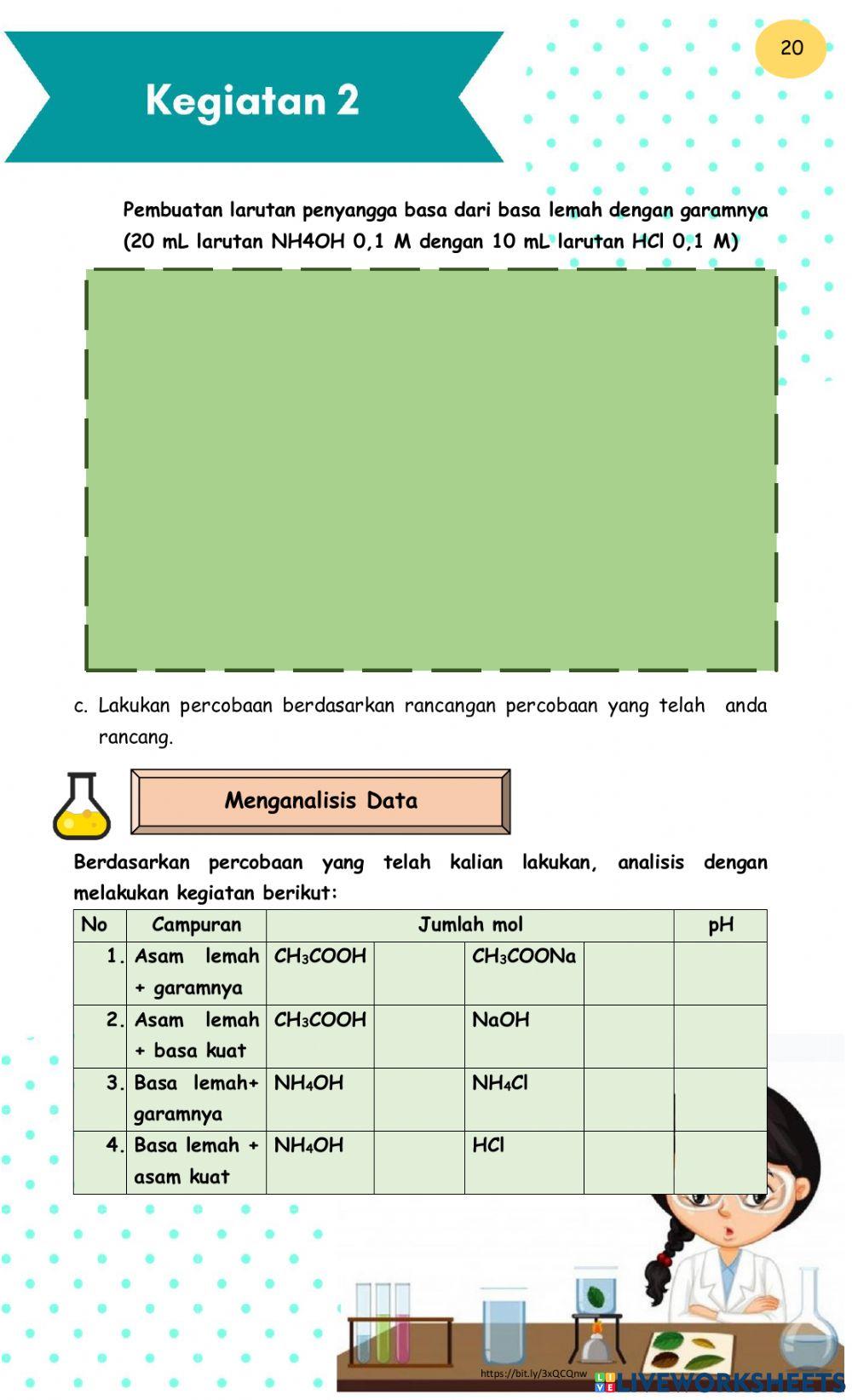 LKPD Larutan Penyangga (keg 2) LKPD Larutan Penyangga (keg 2)