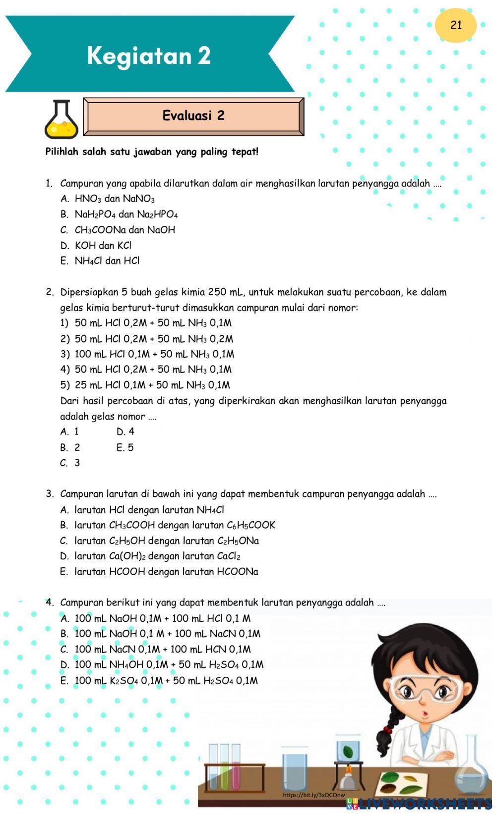 LKPD Larutan Penyangga (keg 2) LKPD Larutan Penyangga (keg 2)