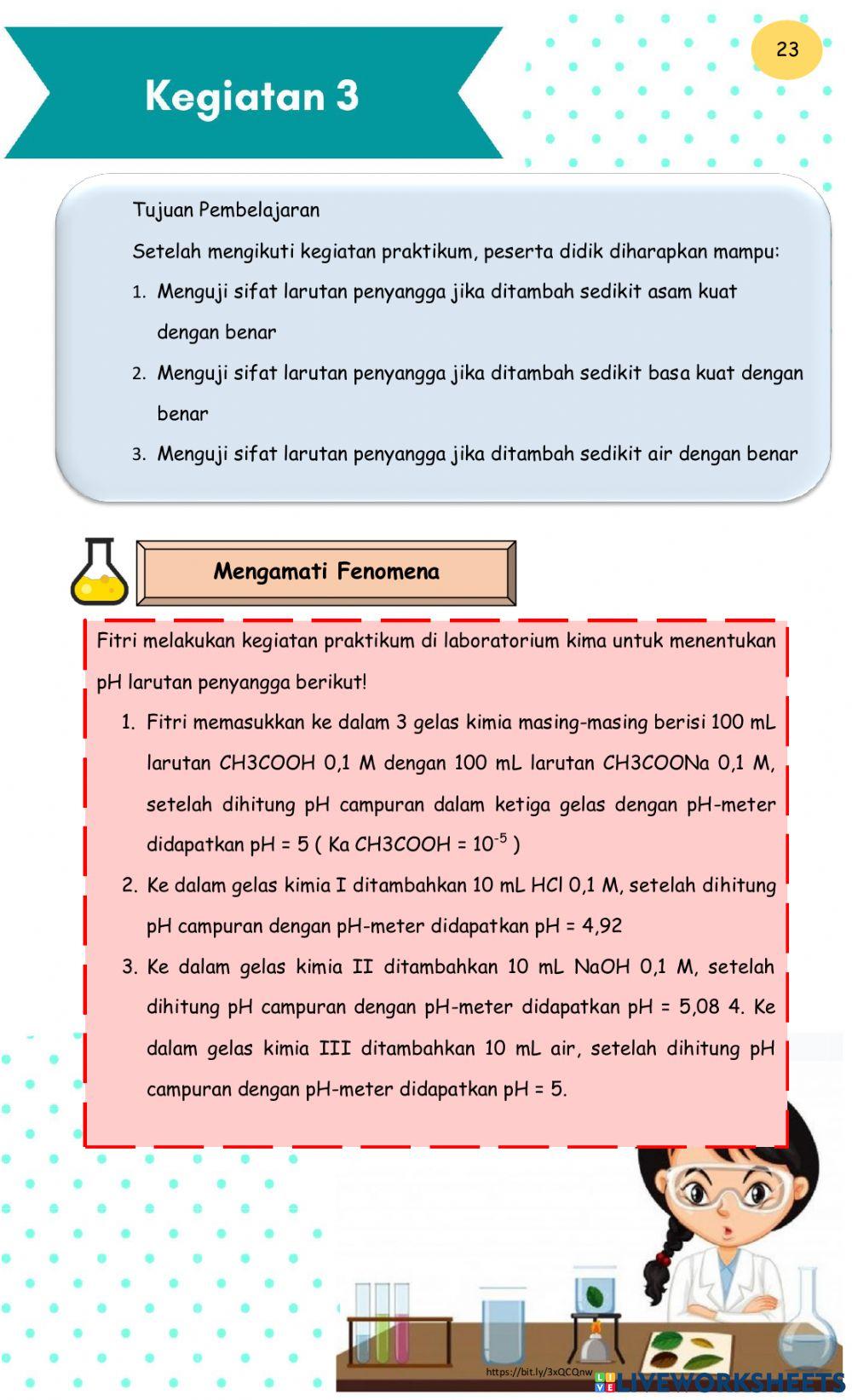 LKPD larutan penyangga (keg 3) LKPD larutan penyangga (keg 3)
