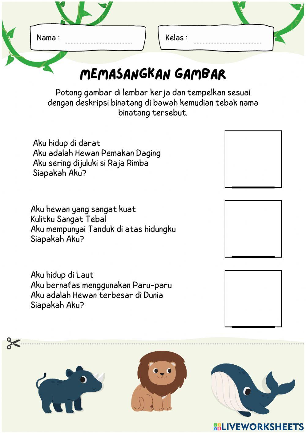 Latihan Bahasa Indonesia