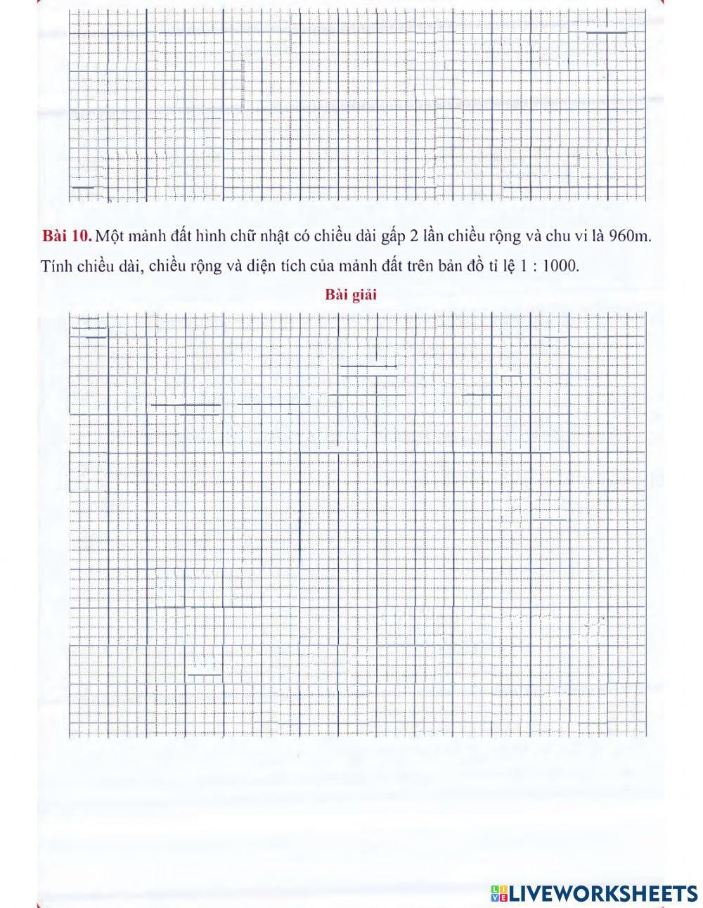 Toán 4 lên 5 - Dạng 8: Tìm hải số khi biết tổng và tỉ