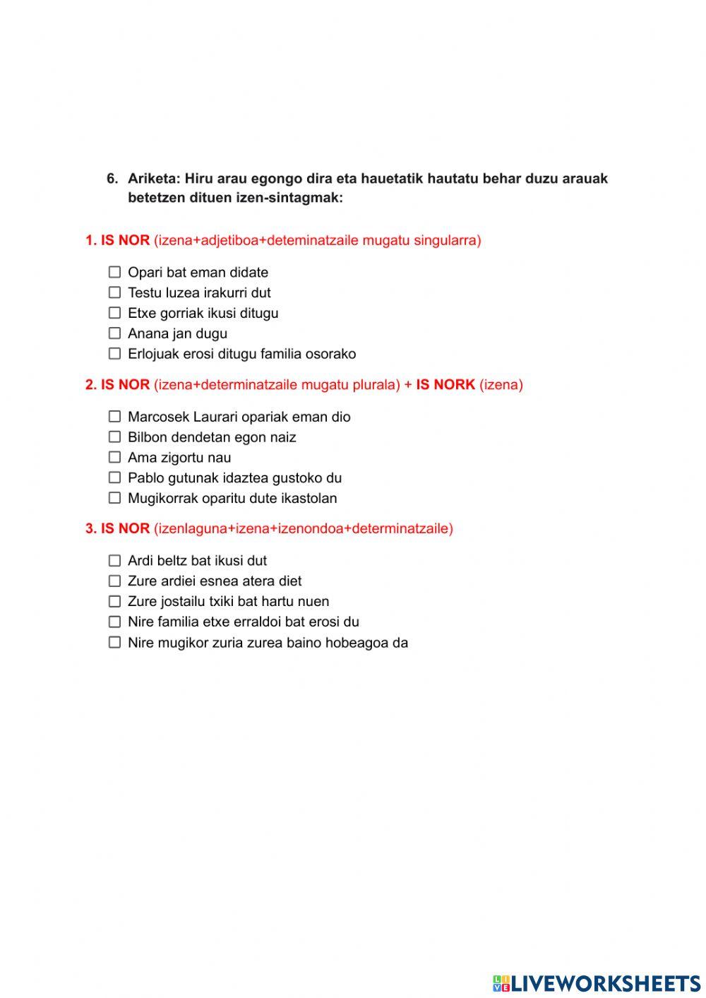 Euskara azterketa birpasatzen