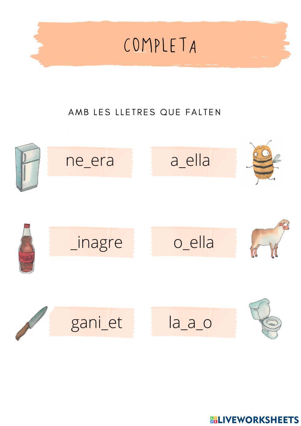 Trisíl·labs 3 segona part