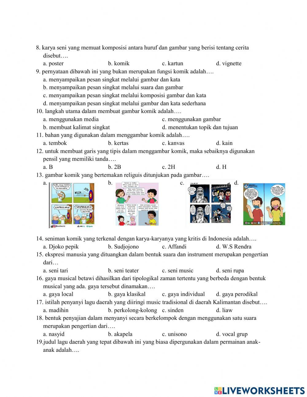 Pkk seni budaya kelas 8