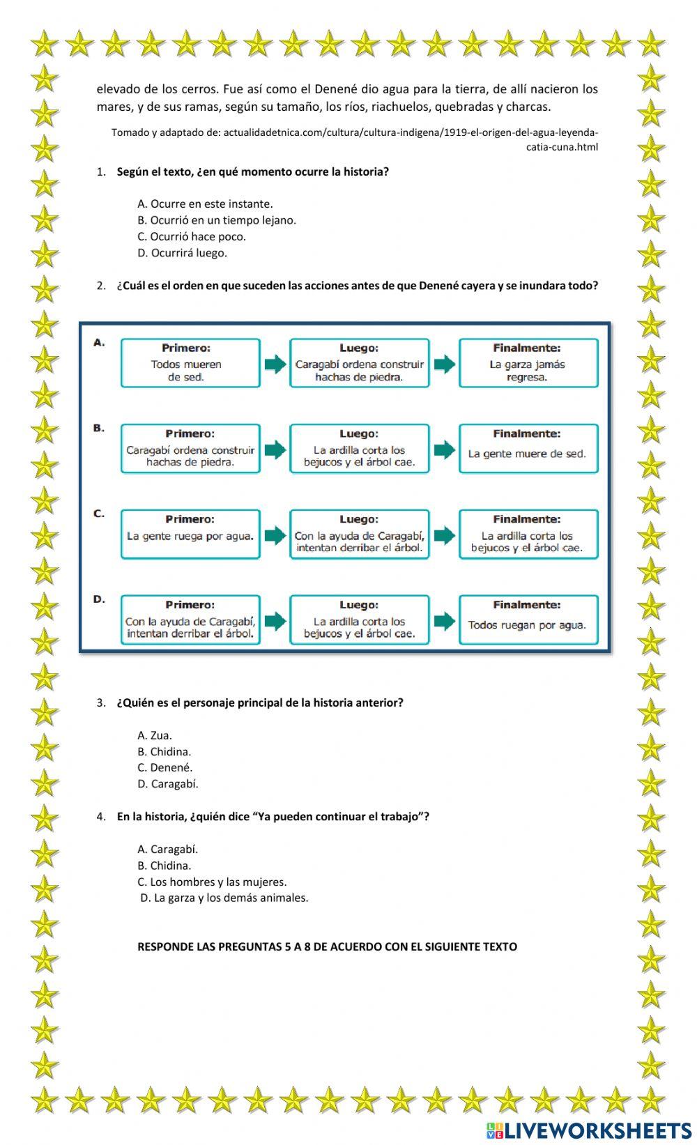 Comprensión Lectora RED