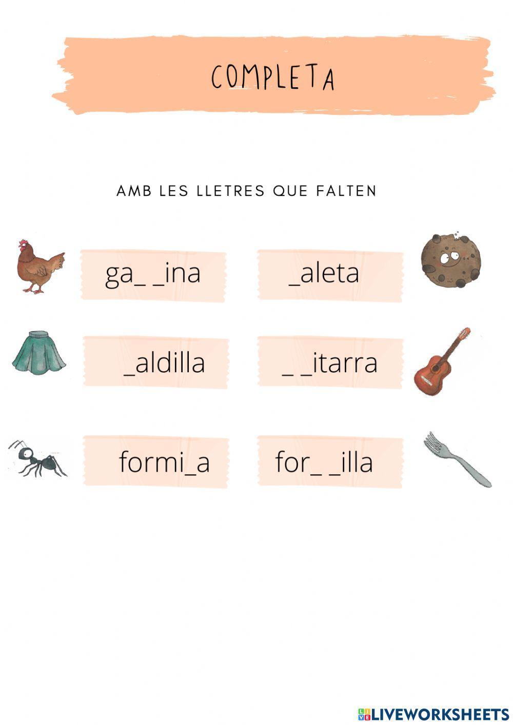 Trisíl·labs 4 segona part