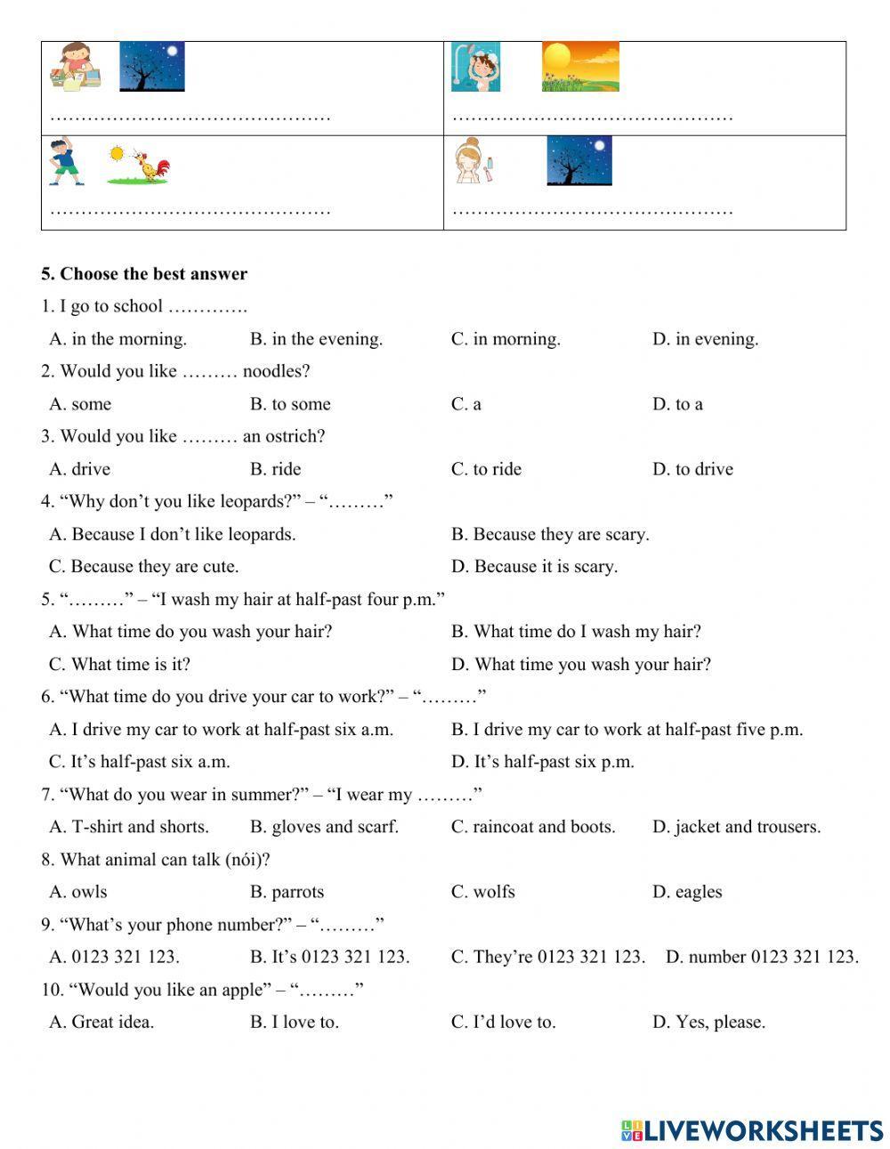 Group 4.2 - Daily routine + buổi