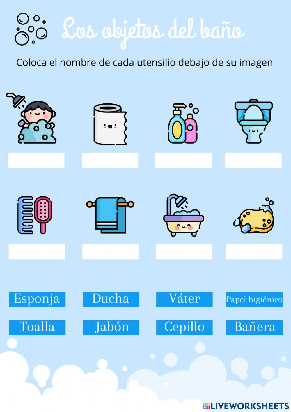 Objetos del baño