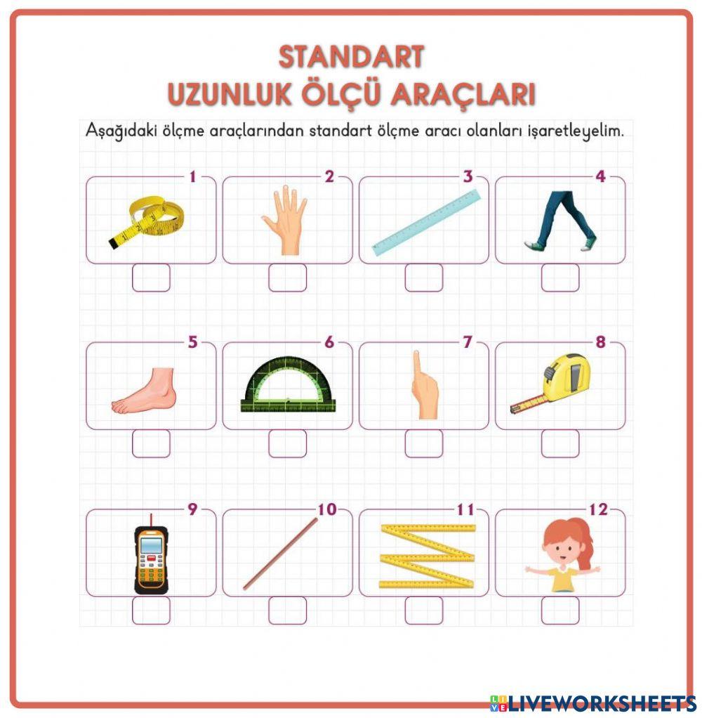 Standart Uzunluk Ölçü Araçları